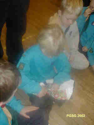 Beaver Christmas Party 2002